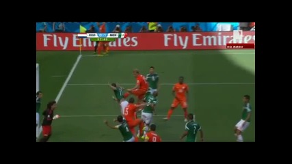 29.6.2014 Холандия-мексико 2-1 Световно първенство по футбол 1/8 финал