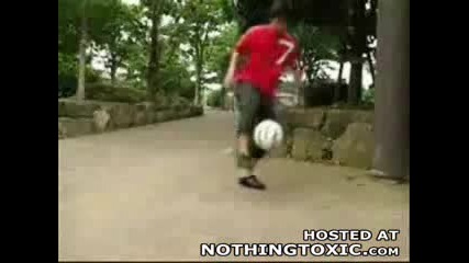 Incredible football tricks