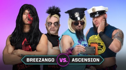 Breezango vs. The Ascension: Superstar Impersonation Battle