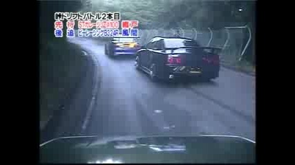 Японски Дрифт (jzx100 vs B324r vs Ae86) 
