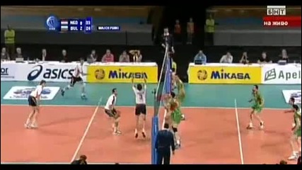 19.06.2010 - volleyball - България смаза Холандия с 3 - 0