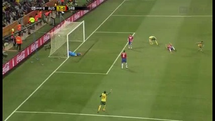 Australia 1 - 0 Serbia (goal Cahill) 