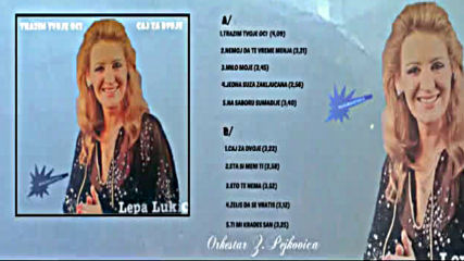 Lepa Lukic - Trazim tvoje oci - Audio 1984