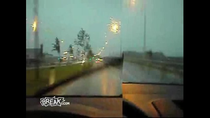 break - Lightning Strikes Car 