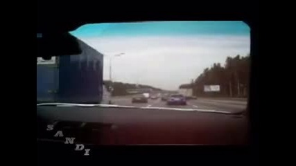 Гонка между Bmw и Audi 