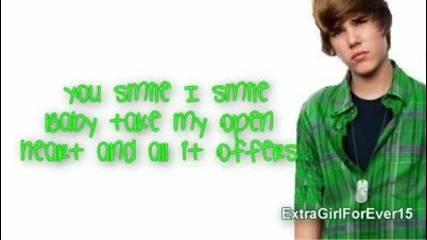 Justin Bieber - U Smile Lyrics 