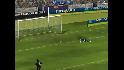 R.madrid vs Barcelona Highlights Fifa Online 2 !