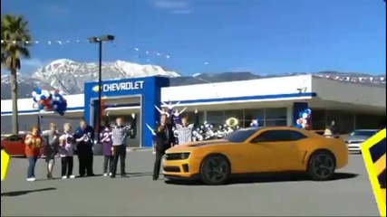 Superbowl camaro transformers