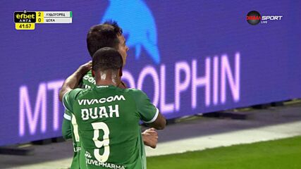 Goal by Ludogorets Razgrad PFK