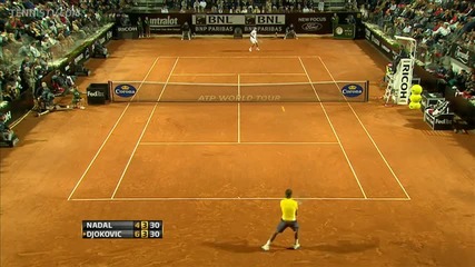 Nadal vs Djokovic - Rome 2011 - The Full Match - Part 8/9!