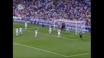 Роналдо отбеляза първия си гол за Реал в турнира (peace Cup) полуфинала в турнира е м/у Реал и Юве
