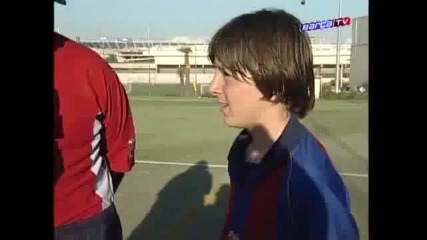 Lionel Messi 14 Years old