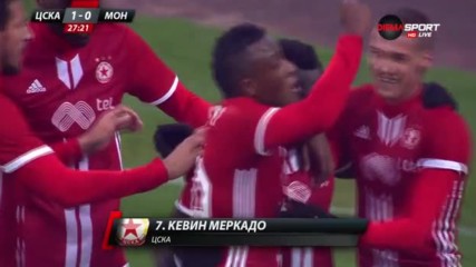 ЦСКА поведе на Монтана