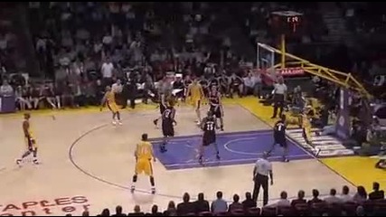 Kobe Bryant 36 points Lakers Win Blazers 2008 Mvp!