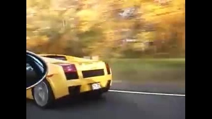 street race lamborghini gallardo vs ferrari maranello 