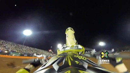 Страхотно шоу- Gopro- Lance Coury Gold Medal Moto X Speed and Style - Summer X Games Brazil 2013