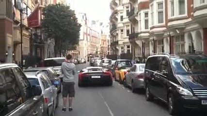 Lamborghini Ускорява със Як Звук !
