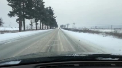 Снегопочистването на пътя Самоков-София