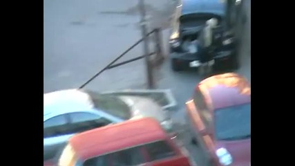 Блондинка Зад Волана!