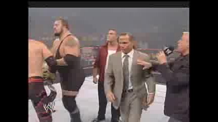 Team Raw vs Team Smackdown Parking Lot Brawl