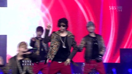 Teen Top - Crazy ( 05-02-2012 S B S Inkigayo )