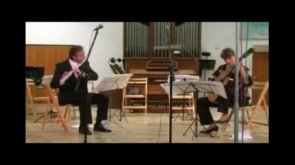 M. Castelnuovo - Tedesco - Sonatina for flute & guitar op.205 , 1 movt. 