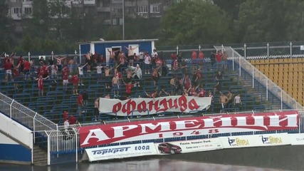 Жесток порой преди мача за Суперкупата