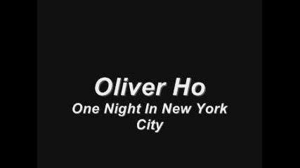 Oliver - One Night In New York City