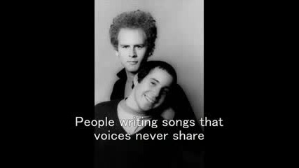 Paul Simon And Art Garfunkel - The Sounds Silence Lyrics
