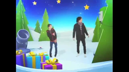 Disney channel Russia Cristmas ident 2010 - 2011 Hannah Montana 