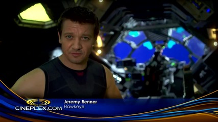 Зад кулисите с Джеръми Ренър и режисьора Джос Уидън на Отмъстителите: Ерата на Ултрон (2015) - 1/2