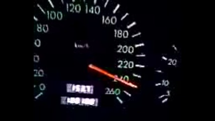 Mercedes S600 V12 250km/h Broken Exhaust