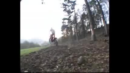 Ktm Exc 300. Enduro traning.