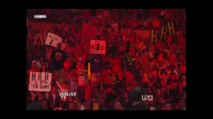 Wwe Raw 03.10.2011 Wwe Superstar недоволсват срещу Triple h