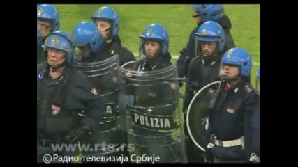 Прословутото отлагане на мача Италия - Сърбия ! 