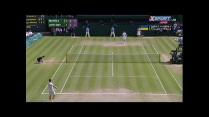 Wimbledon 2014 Четвъртфинал между Григор Димитров и Анди Мъри(02.07.2014г.)
