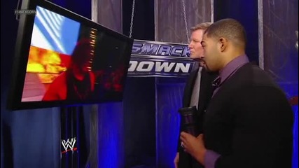 Wwe Smackdown 02.03.12 Кейн Напада Ренди ортън