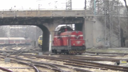 55 071 прави маневра
