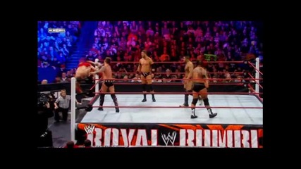 Cm Punk eliminated Vladimir Kozlov Royal Rumble 2011