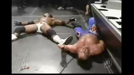 Chris Benoit vs Booker T 