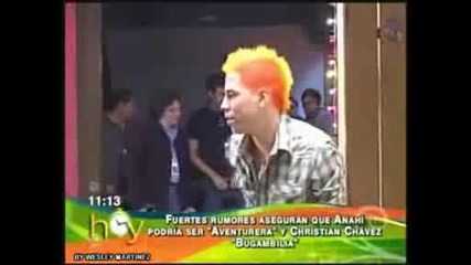 Anah Y Christian Chav Podrian Protagozinar Una Obra Musical