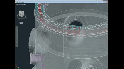3d модел на корпусът на реактор ввер 1000 В320