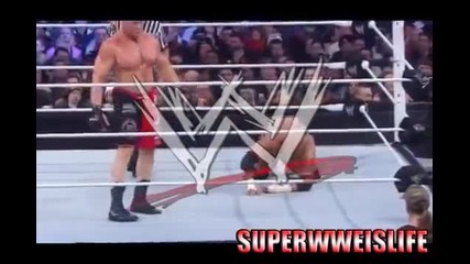 Трите Хикса срещу Брок Леснар Wwe 29 Екстремни правила