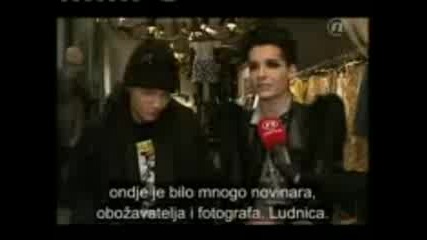 Red Carpet - Bill and Tom Kaulitz interview (eng Subs)