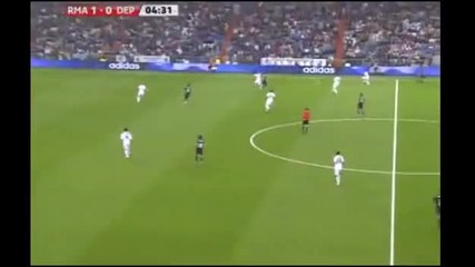 real - madrid - 1 - 0 - deportivo - ronaldo 