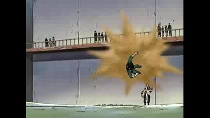 Gaara Vs Rock Lee 