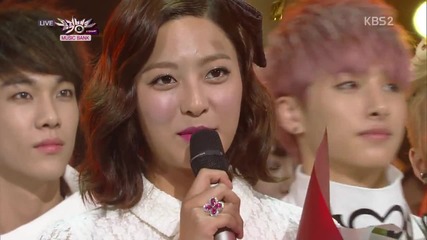 131018 Today's Winner - Iu @ Music Bank