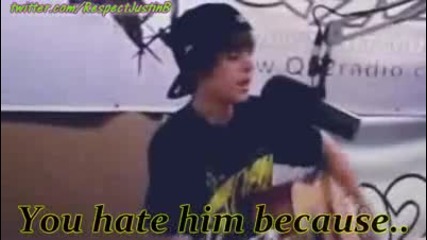 Why Do You Hate Justin Bieber? 