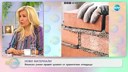 Японски учени правят цимент от хранителни отпадъци - „На кафе” (13.06.2022)