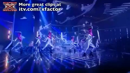 The Final 16 sing What A Feeling - The X Factor Live Final